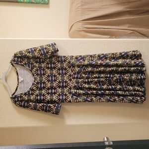 LuLaRoe Skater Dress 2XL